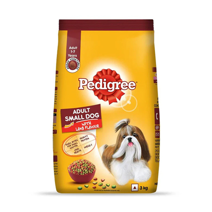 Pedigree Adult Small Dog  With Lamb Flavour